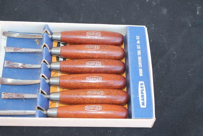 Marples Carving Tools Boxed