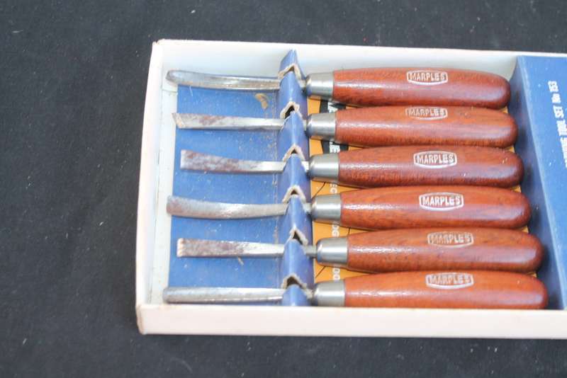 Marples Carving Tools Boxed