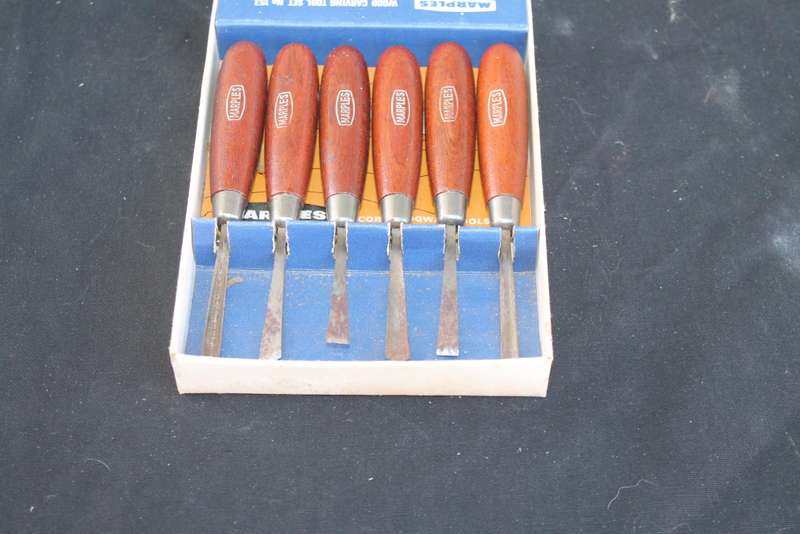 Marples Carving Tools Boxed