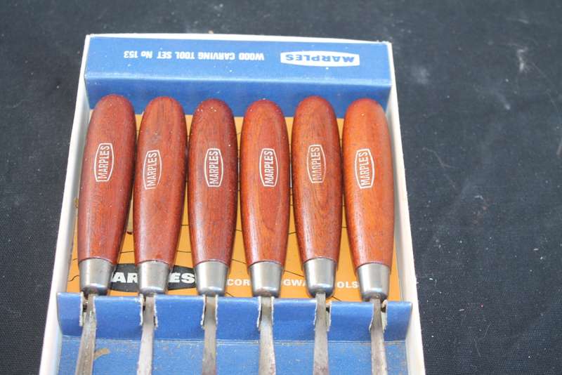 Marples Carving Tools Boxed