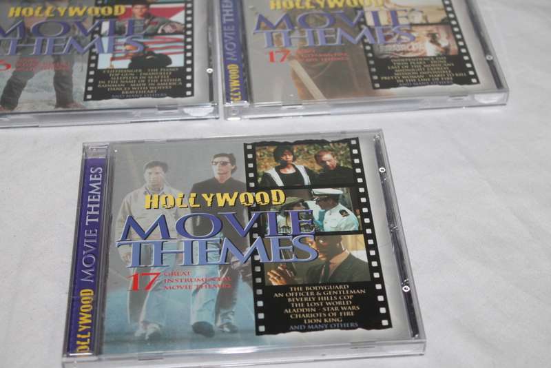 Hollywood Movie themes  3 disks