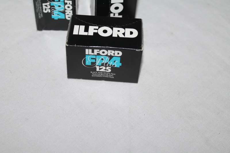 3 Rolls Ilford FP4 Black & White Film
