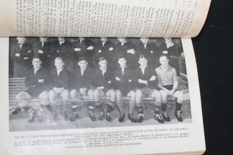 1950 South African Rugby Annual  - Contains stats of rugby matches played in SA 1891 to 1949