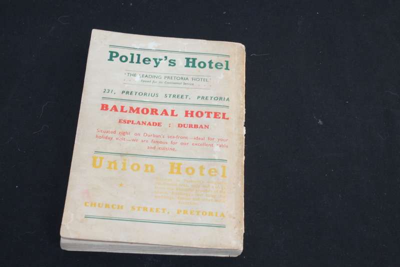 1950 South African Rugby Annual  - Contains stats of rugby matches played in SA 1891 to 1949