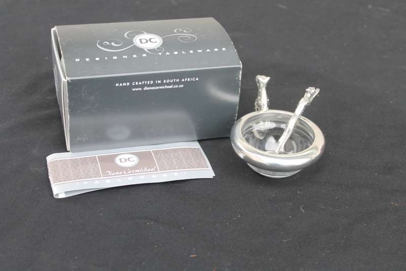 Boxed Diana Carmichael Cheetah with spoon