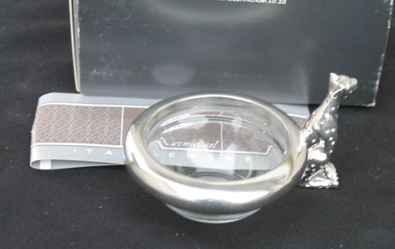 Boxed Diana Carmichael Cheetah with spoon