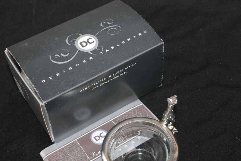 Boxed Diana Carmichael Cheetah with spoon