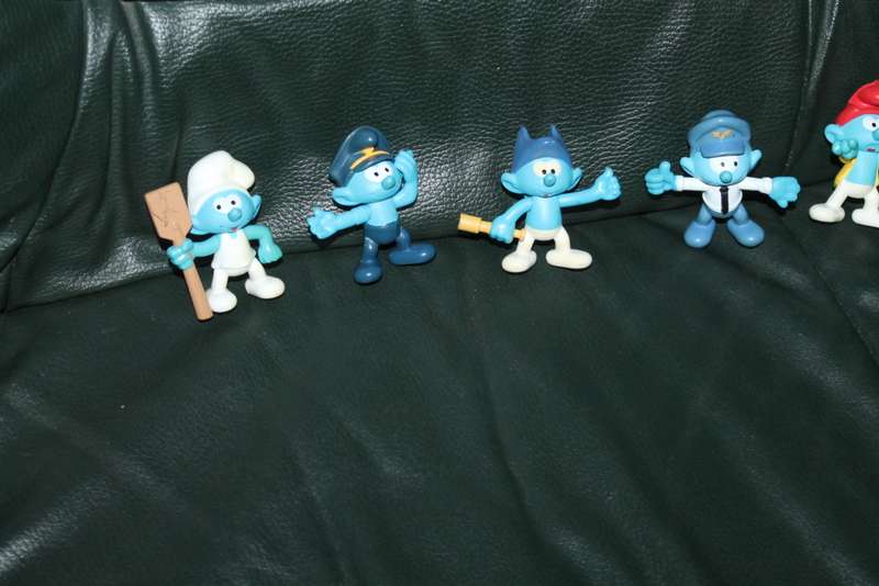 5 MacDonald`s Smurfs 2018