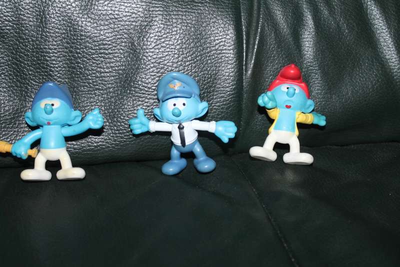 5 MacDonald`s Smurfs 2018