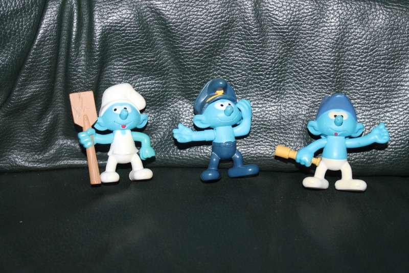 5 MacDonald`s Smurfs 2018