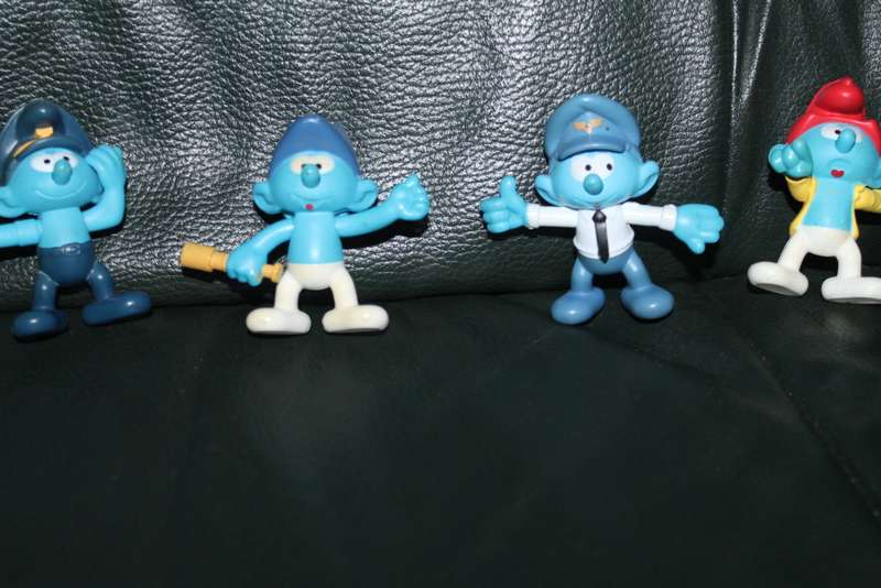 5 MacDonald`s Smurfs 2018
