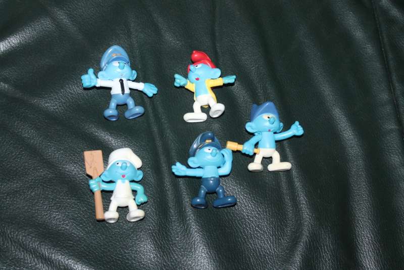 5 MacDonald`s Smurfs 2018