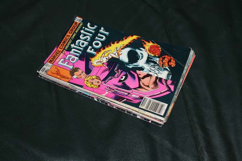 9 Fantastic Four Comic`s from 1980`s and 1990`s