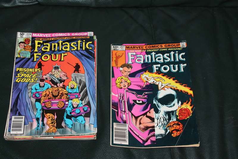 9 Fantastic Four Comic`s from 1980`s and 1990`s