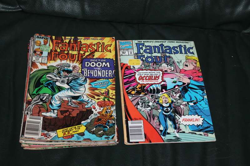 10 Fantastic Four Comics from 1990`s and 1980`s