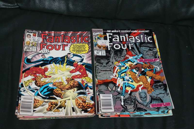 10 Fantastic Four Comics from 1990`s and 1980`s