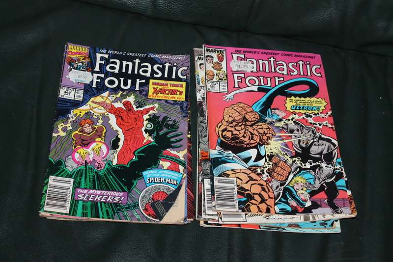 10 Fantastic Four Comics from 1990`s and 1980`s