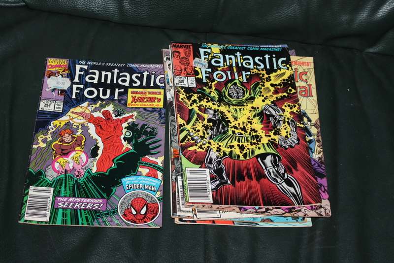 10 Fantastic Four Comics from 1990`s and 1980`s