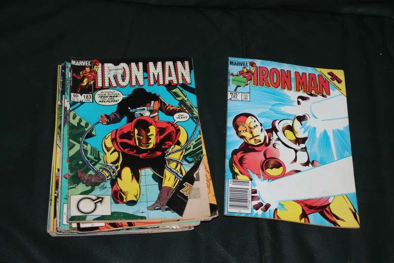 11 Iron Man Comic`s from 1980`s