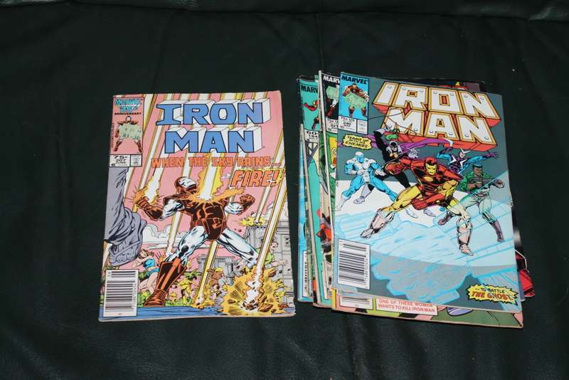 11 Iron Man Comic`s from 1980`s