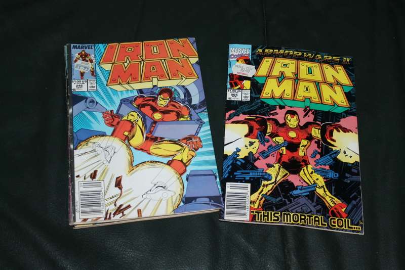 7 Iron Man Comic`s from 1990`s