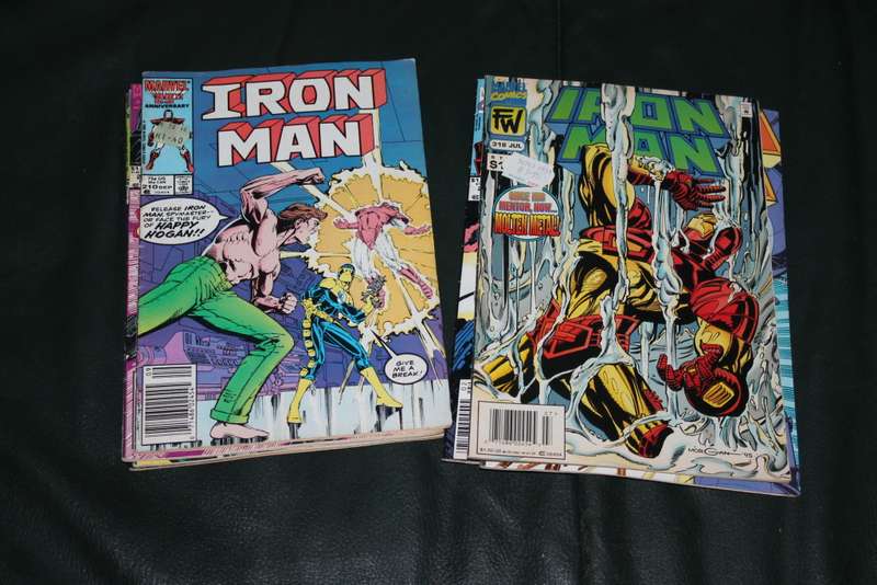 7 Iron Man Comic`s from 1990`s