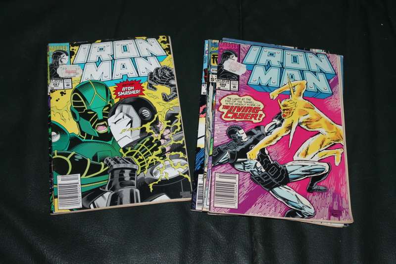 7 Iron Man Comic`s from 1990`s
