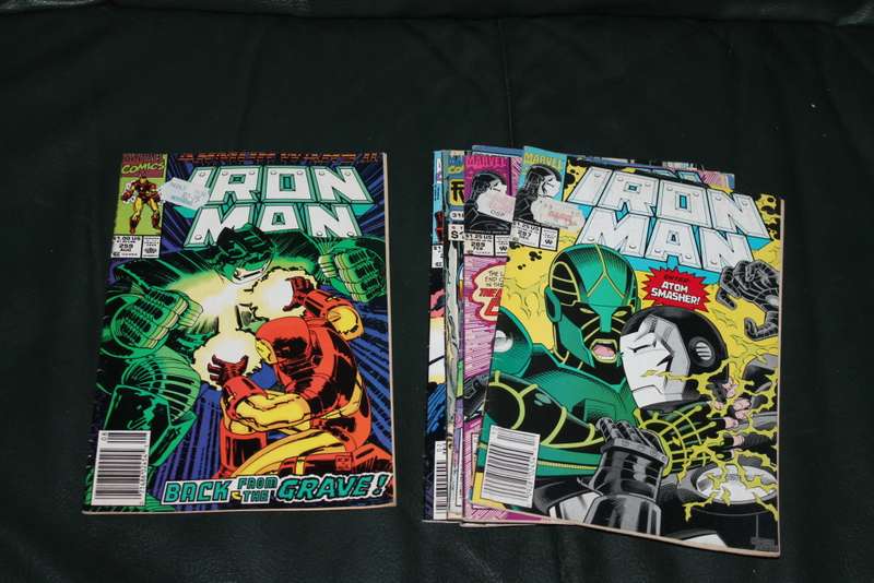 7 Iron Man Comic`s from 1990`s