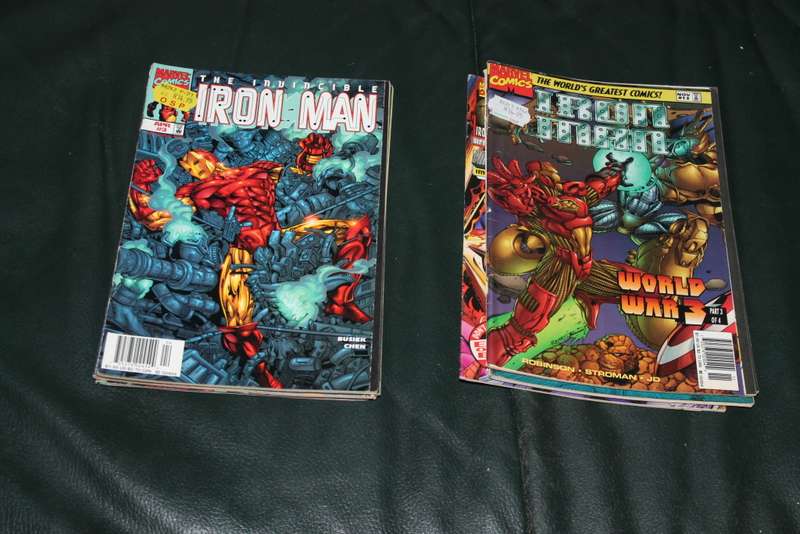 10 iron Man Comic`s from 1990`s