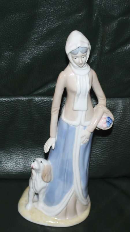 Leonardo Collection Lady with dog