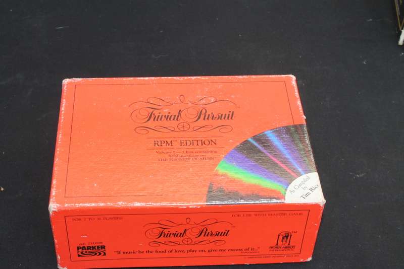 Trivial Pursuit Cards only RPM Edition
