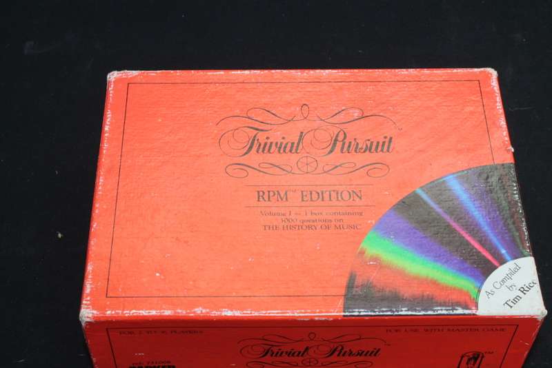 Trivial Pursuit Cards only RPM Edition