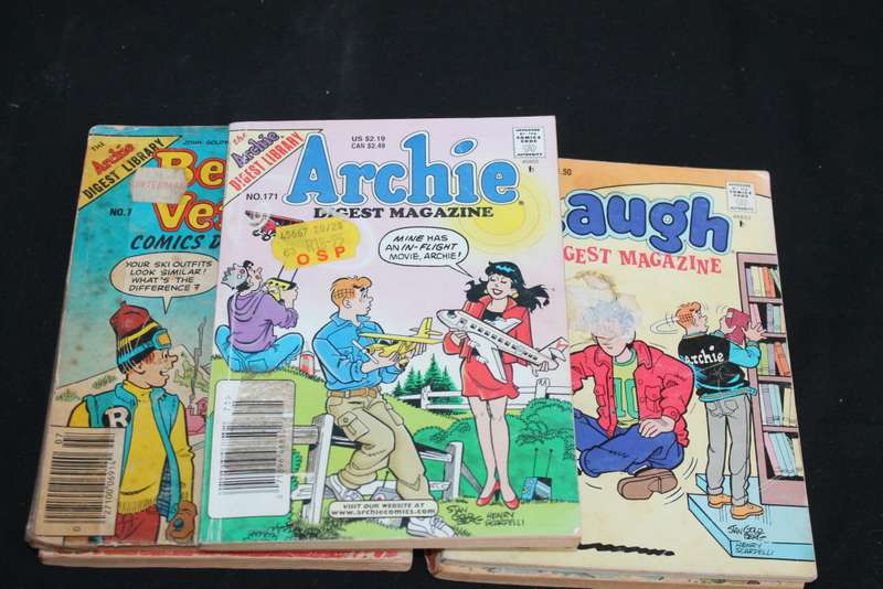 5 Archie Digest Comic books