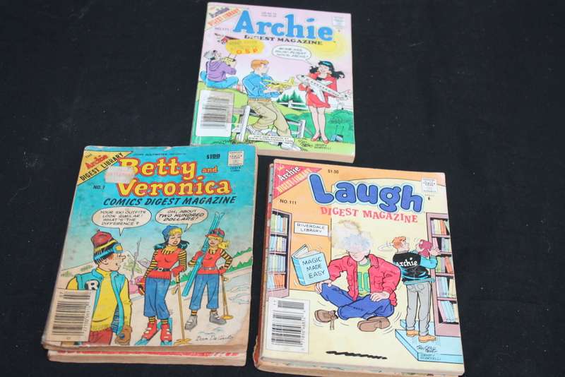 5 Archie Digest Comic books