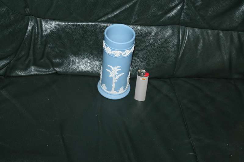 Blue Wedgwood Vase