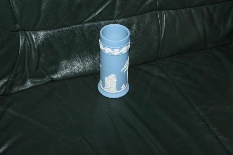 Blue Wedgwood Vase
