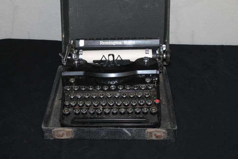 Remmington Rand typewriter