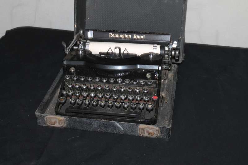 Remmington Rand typewriter