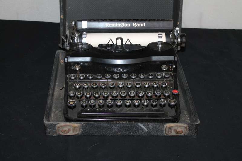 Remmington Rand typewriter