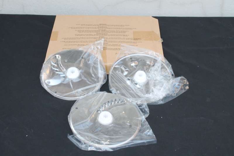 3 Kenwood Slicer Attachment`s