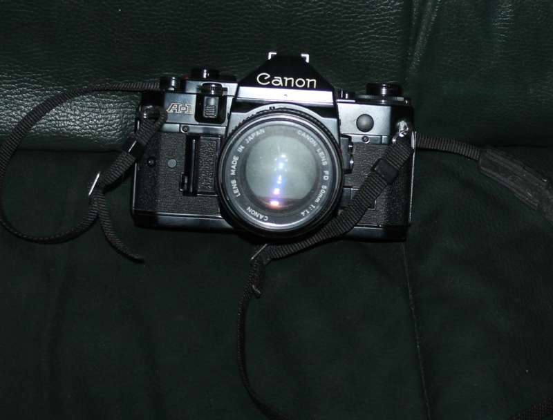 Canon AE 1 with three Lenses