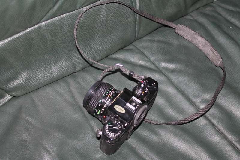 Canon AE 1 with three Lenses