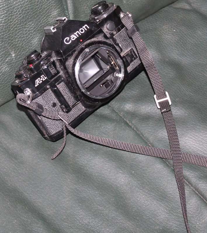 Canon AE 1 with three Lenses