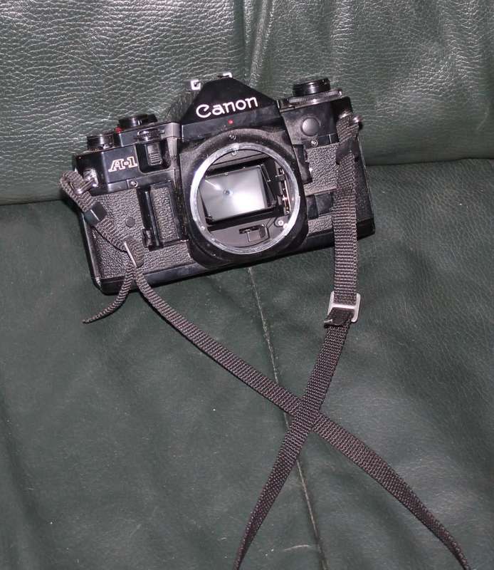 Canon AE 1 with three Lenses