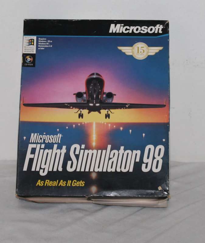 Microsoft Flight Simulator 98 Big Box
