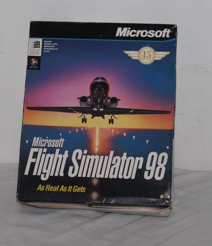 Microsoft Flight Simulator 98 Big Box