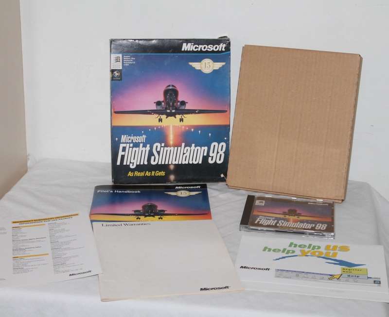 Microsoft Flight Simulator 98 Big Box