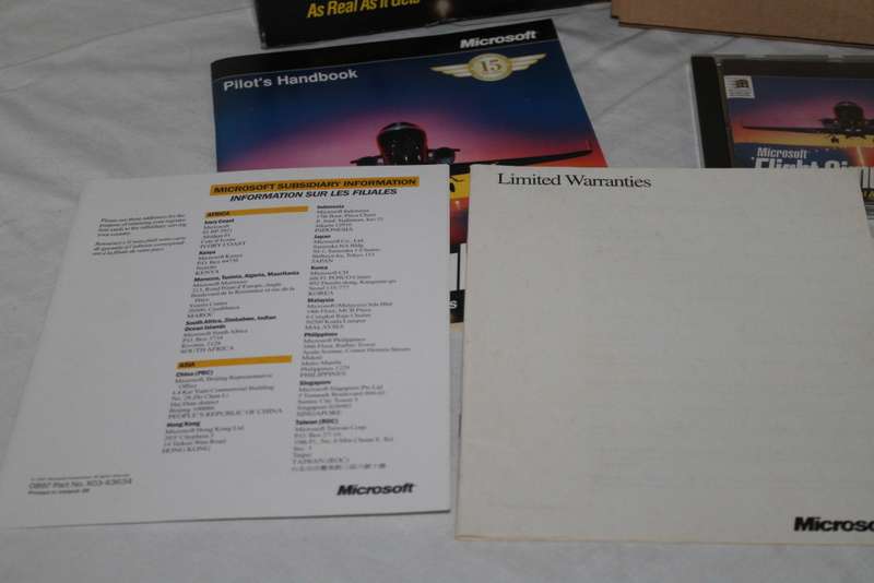 Microsoft Flight Simulator 98 Big Box
