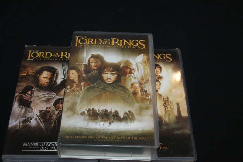 3 Lord of the Rings VHS