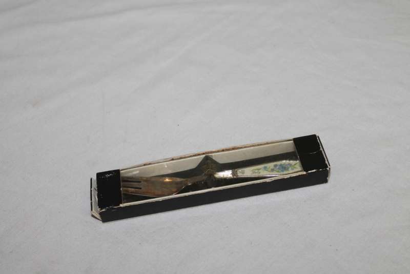 Royal Albert boxed July Cake fork